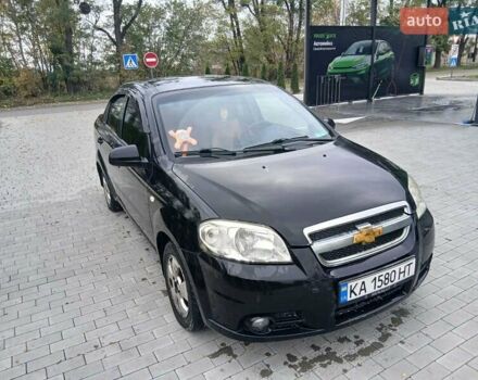 Черный Шевроле Авео, объемом двигателя 1.5 л и пробегом 206 тыс. км за 3900 $, фото 4 на Automoto.ua