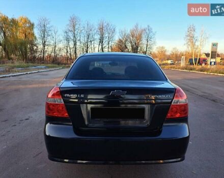 Черный Шевроле Авео, объемом двигателя 1.5 л и пробегом 275 тыс. км за 4300 $, фото 6 на Automoto.ua