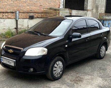 Черный Шевроле Авео, объемом двигателя 1.5 л и пробегом 300 тыс. км за 2900 $, фото 1 на Automoto.ua