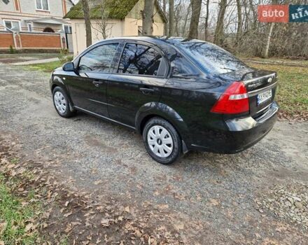 Черный Шевроле Авео, объемом двигателя 1.5 л и пробегом 256 тыс. км за 4200 $, фото 4 на Automoto.ua