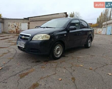 Черный Шевроле Авео, объемом двигателя 1.4 л и пробегом 240 тыс. км за 3200 $, фото 5 на Automoto.ua