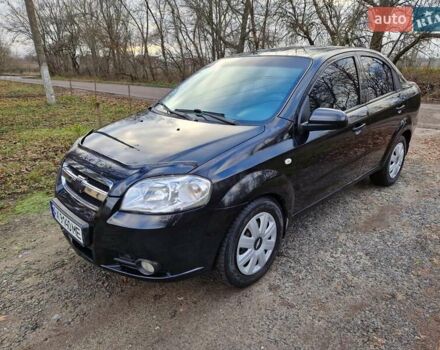 Черный Шевроле Авео, объемом двигателя 1.5 л и пробегом 256 тыс. км за 4200 $, фото 3 на Automoto.ua