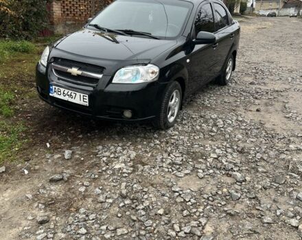 Черный Шевроле Авео, объемом двигателя 1.5 л и пробегом 195 тыс. км за 3450 $, фото 2 на Automoto.ua