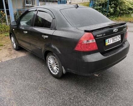 Черный Шевроле Авео, объемом двигателя 1.5 л и пробегом 175 тыс. км за 4500 $, фото 4 на Automoto.ua