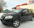 Черный Шевроле Авео, объемом двигателя 1.5 л и пробегом 213 тыс. км за 3900 $, фото 1 на Automoto.ua