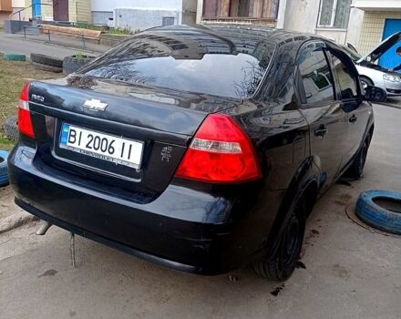 Черный Шевроле Авео, объемом двигателя 15 л и пробегом 260 тыс. км за 2500 $, фото 1 на Automoto.ua