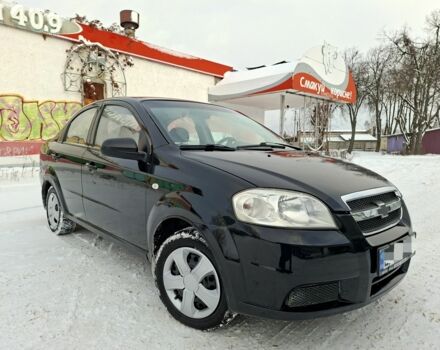 Черный Шевроле Авео, объемом двигателя 1.5 л и пробегом 213 тыс. км за 3900 $, фото 2 на Automoto.ua