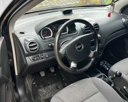 Черный Шевроле Авео, объемом двигателя 1.5 л и пробегом 195 тыс. км за 3450 $, фото 18 на Automoto.ua