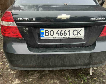 Черный Шевроле Авео, объемом двигателя 1.5 л и пробегом 250 тыс. км за 2699 $, фото 1 на Automoto.ua