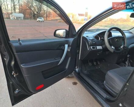 Черный Шевроле Авео, объемом двигателя 1.5 л и пробегом 275 тыс. км за 4300 $, фото 10 на Automoto.ua