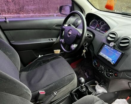 Черный Шевроле Авео, объемом двигателя 1.5 л и пробегом 210 тыс. км за 3200 $, фото 7 на Automoto.ua