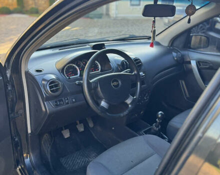 Черный Шевроле Авео, объемом двигателя 1.5 л и пробегом 190 тыс. км за 3350 $, фото 11 на Automoto.ua