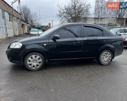 Черный Шевроле Авео, объемом двигателя 1.5 л и пробегом 155 тыс. км за 2150 $, фото 1 на Automoto.ua