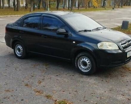 Черный Шевроле Авео, объемом двигателя 1.5 л и пробегом 187 тыс. км за 3450 $, фото 2 на Automoto.ua