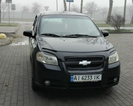 Черный Шевроле Авео, объемом двигателя 1.5 л и пробегом 240 тыс. км за 3600 $, фото 1 на Automoto.ua