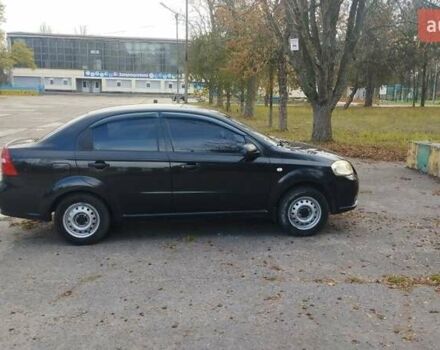 Черный Шевроле Авео, объемом двигателя 1.5 л и пробегом 187 тыс. км за 3450 $, фото 3 на Automoto.ua