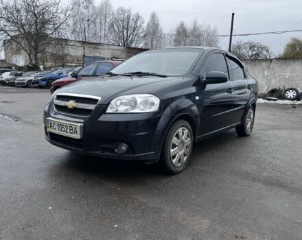 Черный Шевроле Авео, объемом двигателя 1.5 л и пробегом 155 тыс. км за 2150 $, фото 2 на Automoto.ua