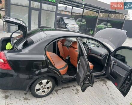 Черный Шевроле Авео, объемом двигателя 1.5 л и пробегом 206 тыс. км за 3900 $, фото 10 на Automoto.ua