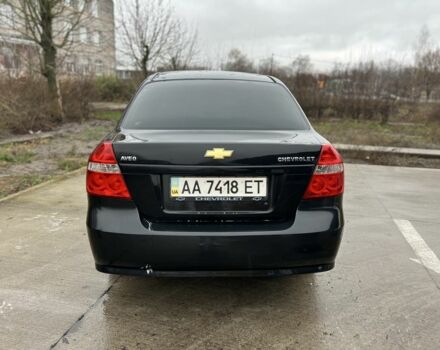 Черный Шевроле Авео, объемом двигателя 1.5 л и пробегом 210 тыс. км за 3200 $, фото 4 на Automoto.ua