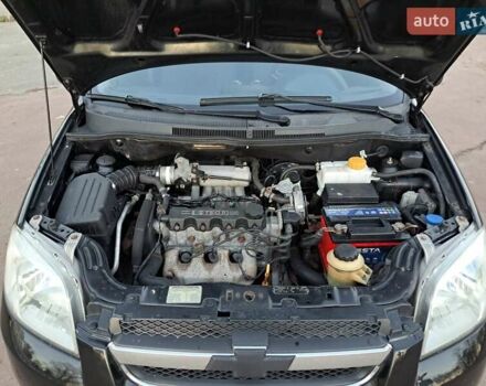 Чорний Шевроле Авео, об'ємом двигуна 1.5 л та пробігом 275 тис. км за 4300 $, фото 19 на Automoto.ua
