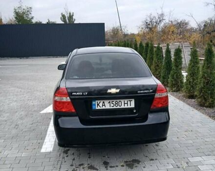 Черный Шевроле Авео, объемом двигателя 1.5 л и пробегом 206 тыс. км за 3900 $, фото 3 на Automoto.ua