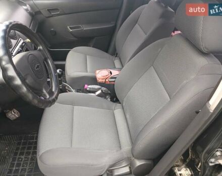 Черный Шевроле Авео, объемом двигателя 1.5 л и пробегом 244 тыс. км за 4850 $, фото 8 на Automoto.ua