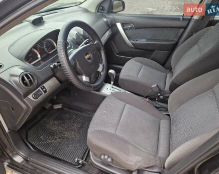 Черный Шевроле Авео, объемом двигателя 1.5 л и пробегом 256 тыс. км за 4600 $, фото 9 на Automoto.ua