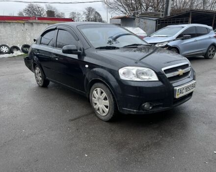 Черный Шевроле Авео, объемом двигателя 1.5 л и пробегом 155 тыс. км за 2150 $, фото 3 на Automoto.ua