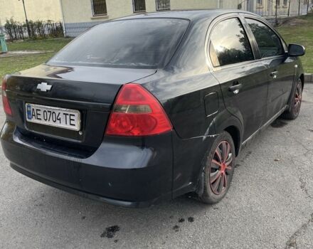Черный Шевроле Авео, объемом двигателя 1.5 л и пробегом 200 тыс. км за 3200 $, фото 1 на Automoto.ua