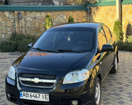 Черный Шевроле Авео, объемом двигателя 1.5 л и пробегом 190 тыс. км за 3350 $, фото 1 на Automoto.ua