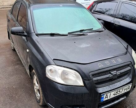 Черный Шевроле Авео, объемом двигателя 1.5 л и пробегом 250 тыс. км за 2700 $, фото 2 на Automoto.ua
