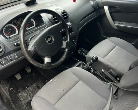 Черный Шевроле Авео, объемом двигателя 1.5 л и пробегом 195 тыс. км за 3450 $, фото 14 на Automoto.ua