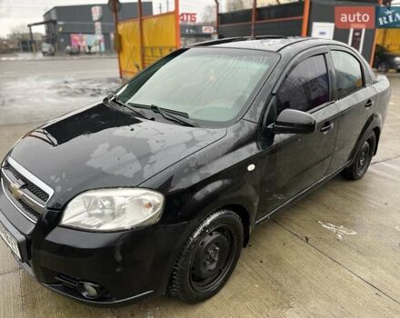 Черный Шевроле Авео, объемом двигателя 1.5 л и пробегом 210 тыс. км за 3200 $, фото 2 на Automoto.ua
