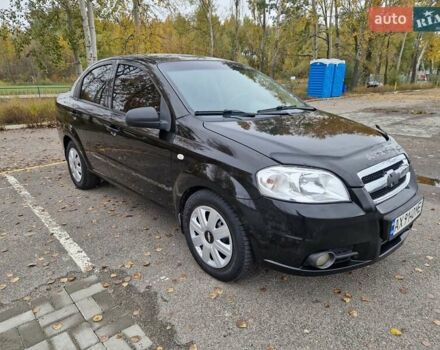 Черный Шевроле Авео, объемом двигателя 1.5 л и пробегом 256 тыс. км за 4600 $, фото 2 на Automoto.ua