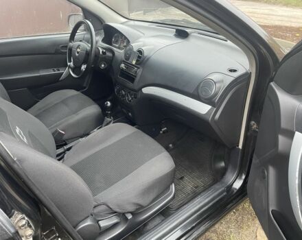 Черный Шевроле Авео, объемом двигателя 1.5 л и пробегом 238 тыс. км за 3500 $, фото 6 на Automoto.ua