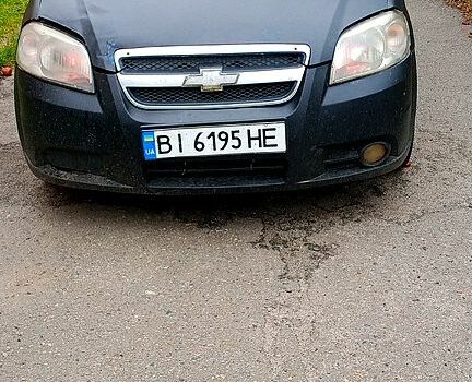 Черный Шевроле Авео, объемом двигателя 1.5 л и пробегом 276 тыс. км за 2000 $, фото 2 на Automoto.ua