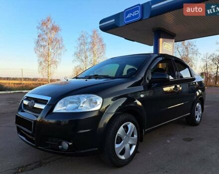 Черный Шевроле Авео, объемом двигателя 1.5 л и пробегом 275 тыс. км за 4300 $, фото 9 на Automoto.ua
