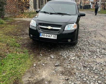 Черный Шевроле Авео, объемом двигателя 1.5 л и пробегом 195 тыс. км за 3450 $, фото 1 на Automoto.ua