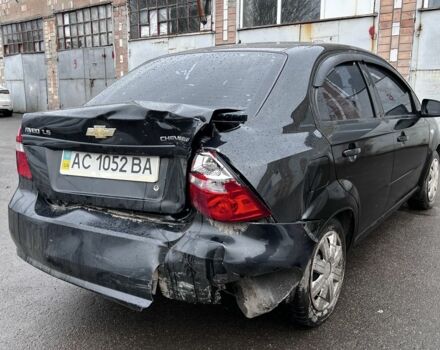 Черный Шевроле Авео, объемом двигателя 1.5 л и пробегом 155 тыс. км за 2150 $, фото 7 на Automoto.ua