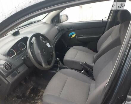 Черный Шевроле Авео, объемом двигателя 1.5 л и пробегом 260 тыс. км за 3500 $, фото 5 на Automoto.ua