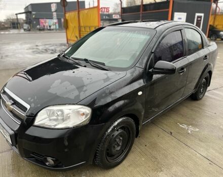 Черный Шевроле Авео, объемом двигателя 1.5 л и пробегом 210 тыс. км за 3200 $, фото 2 на Automoto.ua