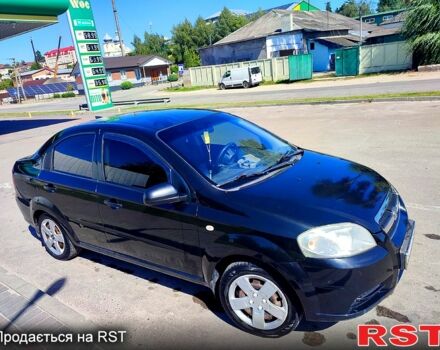 Черный Шевроле Авео, объемом двигателя 1.5 л и пробегом 250 тыс. км за 3000 $, фото 1 на Automoto.ua