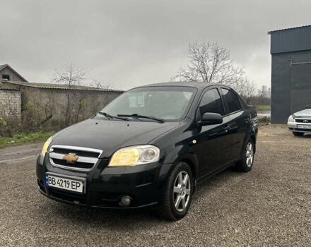 Черный Шевроле Авео, объемом двигателя 1.5 л и пробегом 250 тыс. км за 3600 $, фото 1 на Automoto.ua