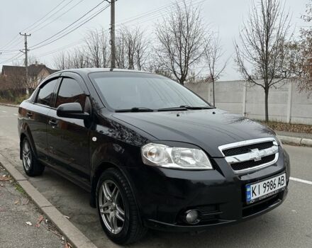 Черный Шевроле Авео, объемом двигателя 1.5 л и пробегом 188 тыс. км за 4400 $, фото 2 на Automoto.ua