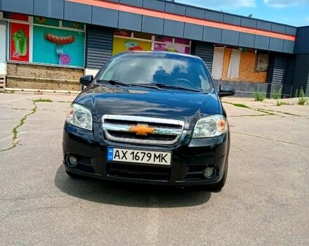 Черный Шевроле Авео, объемом двигателя 1.5 л и пробегом 188 тыс. км за 4250 $, фото 2 на Automoto.ua