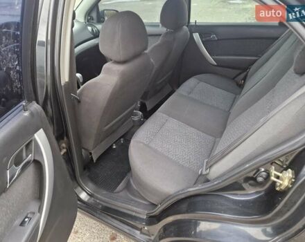 Черный Шевроле Авео, объемом двигателя 1.5 л и пробегом 256 тыс. км за 4600 $, фото 10 на Automoto.ua