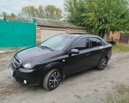 Черный Шевроле Авео, объемом двигателя 1.5 л и пробегом 200 тыс. км за 3800 $, фото 1 на Automoto.ua