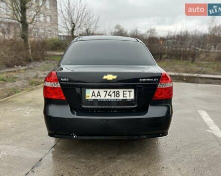 Черный Шевроле Авео, объемом двигателя 1.5 л и пробегом 210 тыс. км за 3200 $, фото 4 на Automoto.ua