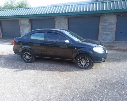 Черный Шевроле Авео, объемом двигателя 1.5 л и пробегом 220 тыс. км за 4100 $, фото 3 на Automoto.ua