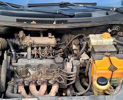 Черный Шевроле Авео, объемом двигателя 1.5 л и пробегом 290 тыс. км за 3300 $, фото 1 на Automoto.ua